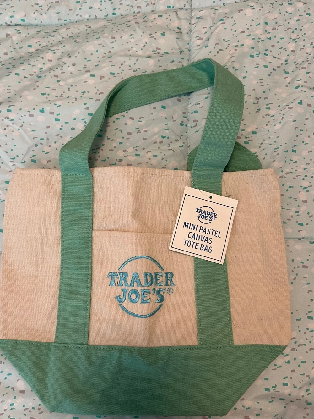 Trader Joe’s Canvas Mini Tote Bags